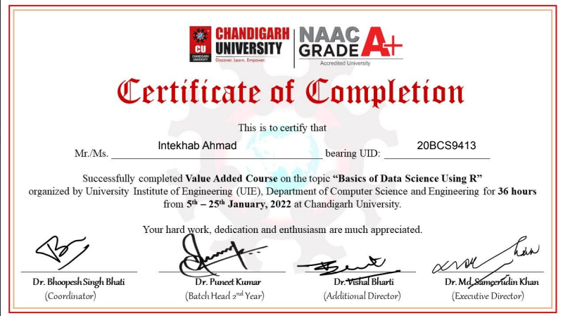 Basics of Data Science